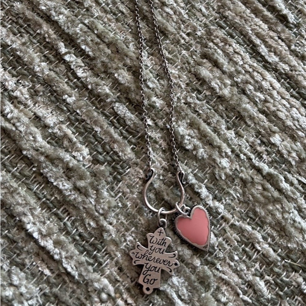 Authentic James Avery Sterling Silver Necklace & Charm Set